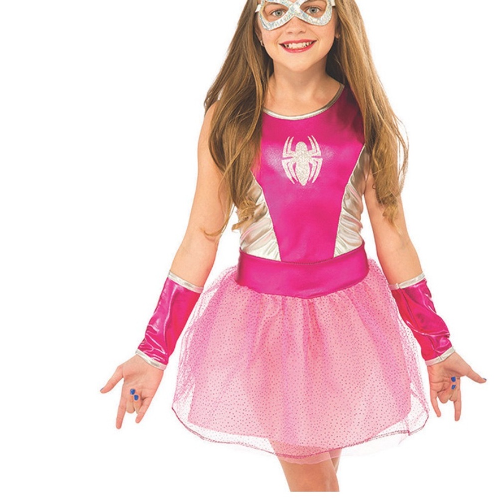 Girl’s Pink Tutu Spidergirl Costume